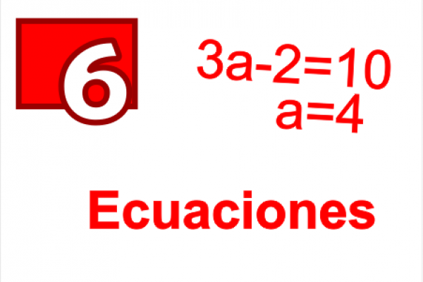 Número 6 y texto con nombre del módulo