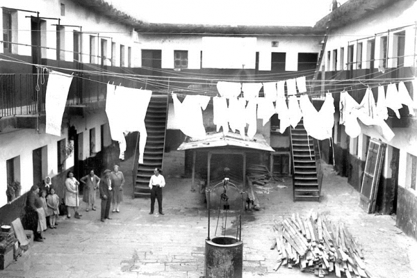 Conventillo a comienzos del siglo XX