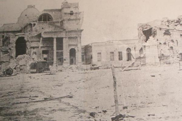 Iglesia de Paysandú en 1865
