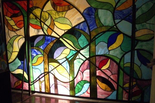 Vitral bosque amazónico