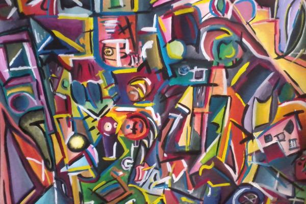 pintura a colores