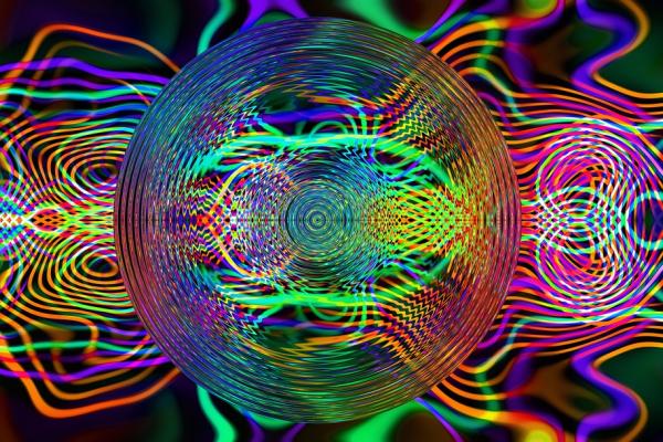 composición en colores