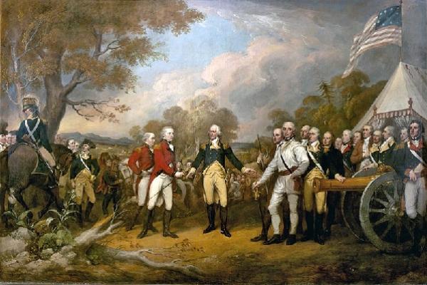 Rendición del General Burgoyne 