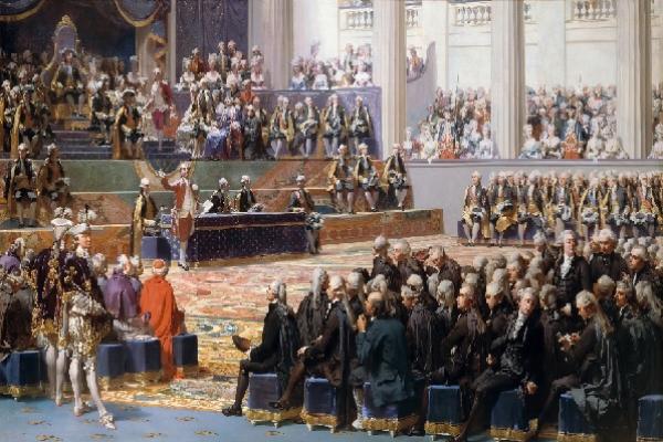 Reunión de los Estados Generales el 5 de mayo de 1789