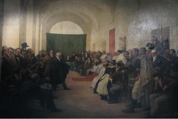 El Cabildo Abierto del 22 de mayo de 1810 en la ciudad de Buenos Aires