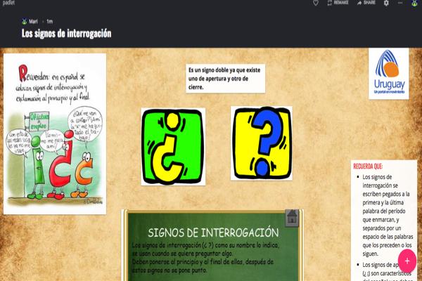 Signos de interrogación
