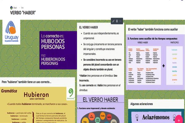 Verbo haber.