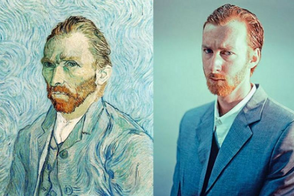 Dos fotos de Van Gogh