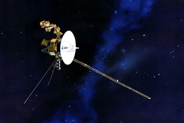 Fotografía de la sonda espacial Voyager rumbo a las estrellas
