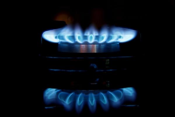 Hornalla encendida