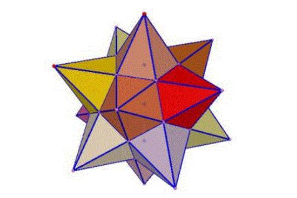 imagen de poliedro estrellado regular