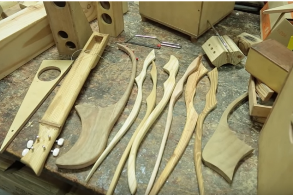 Materiales para elaborar instrumentos musicales para sordos
