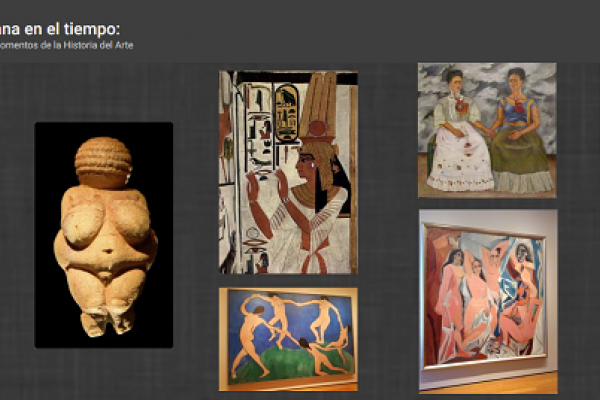Padlet con imágenes de la figura humana