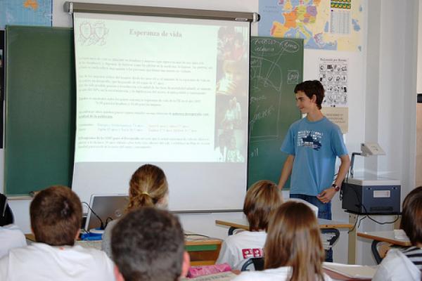 Clase de Ciencias Sociales