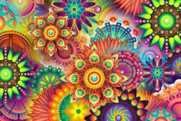 Imagen que muestra un fondo abstracto y multicolor, simbolizando la diversidad y riqueza de las experiencias