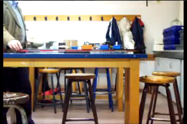Captura de pantalla del vídeo utilizado para el trabajo
