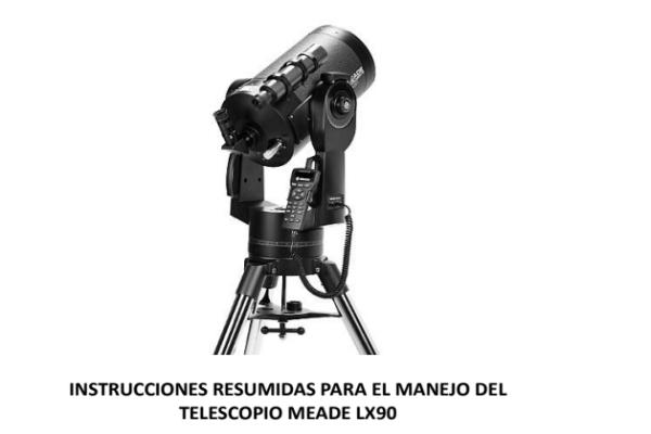 imagen de telescopio Meade LX90