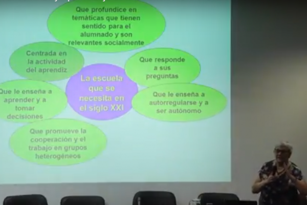 Dra. Neus Sanmart¡í en la conferencia
