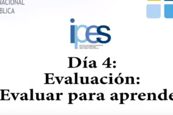Evaluar para aprender