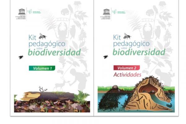 Portadas de volumen 1 y 2 de kit pedagógico sobre diversidad