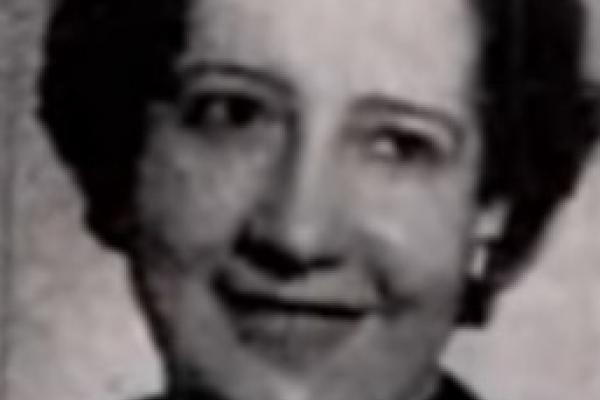 Imagen de la primera Ingeniera Civil Uruguaya, Juana Pereyra.