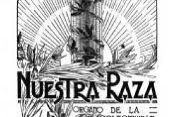 Portada de la revista Nuestra Raza