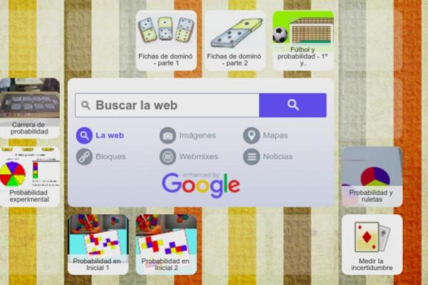 Imagen del agrupamiento de recursos en Symbaloo