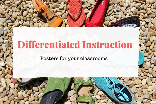 Differentiated instruction posters