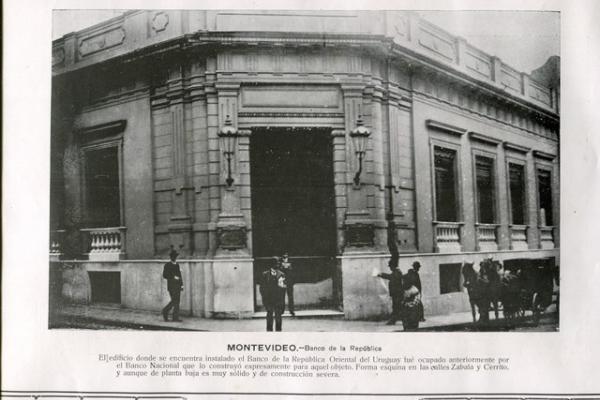 Banco República anterior Banco Nacional de Emilio Reus