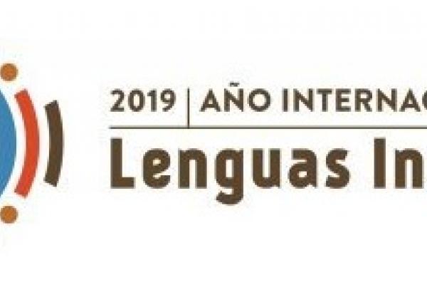 Logo del año internacional, 2019,  de la lengua indígena