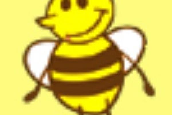 Ilustración de una abeja