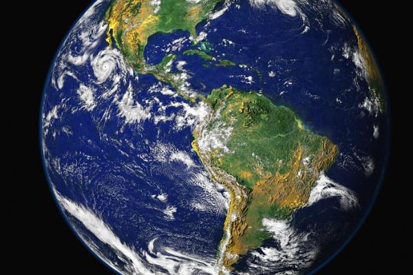 Espacio. El planeta tierra. Imagen de Pixabay.