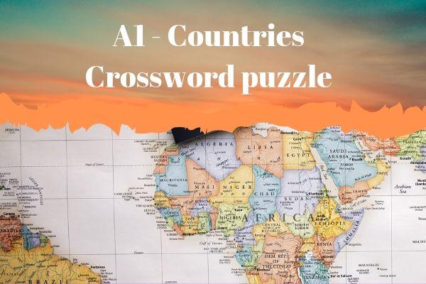 Countries crossword puzzle