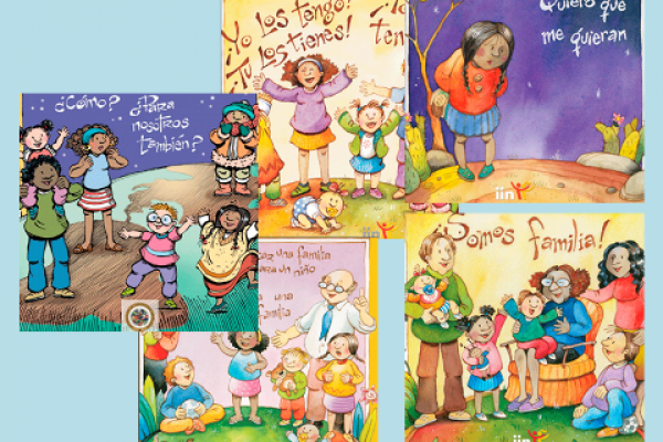 tapas de libros de cuentos DDHH