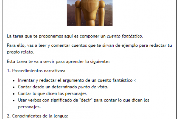Cuentos fantásticos.
