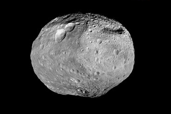 imagen de Vesta tomada por la sonda espacial Dawn