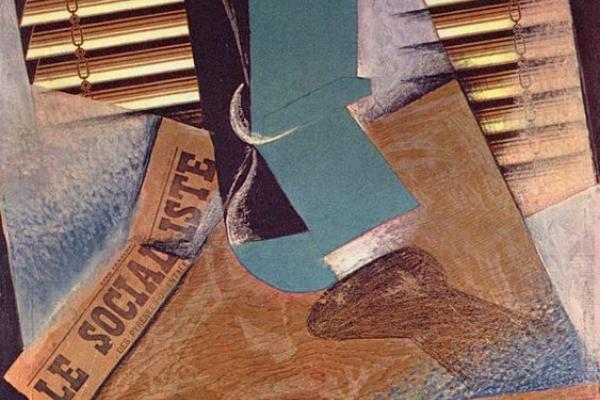imagen de un collagede Juan Gris