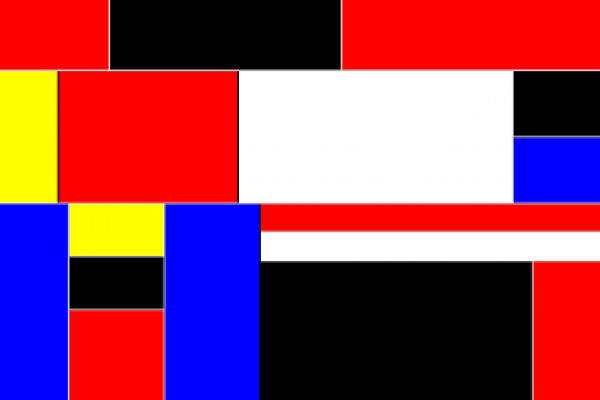 Imagen de abstracción geométrica
