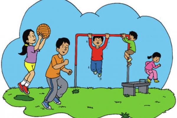 Niños, Educacion Física