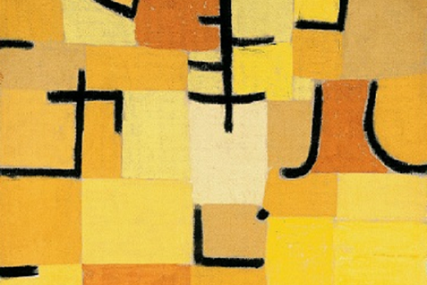 fragmento de obra de Klee