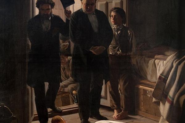 Fiebre amarilla de Juan Manuel Blanes