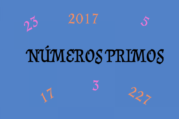 Contiene una leyenda ; "Números Primos"