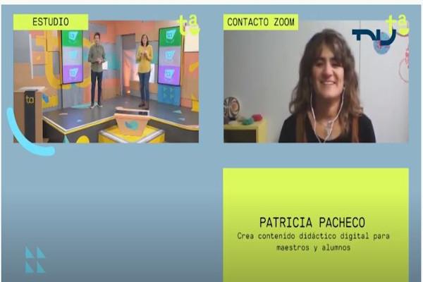 captura entrevista programa TV