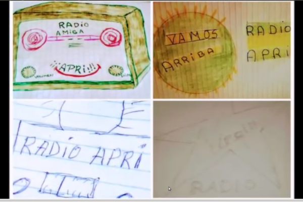 4 dibujos distintos - Radio APRI