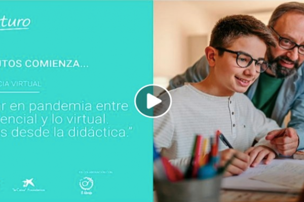 Presentación de la conferencia virtual Educar en pandemia