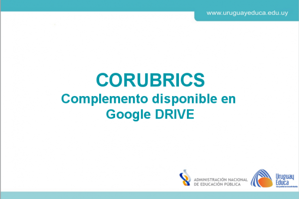 Portada del video con título CORUBRICS