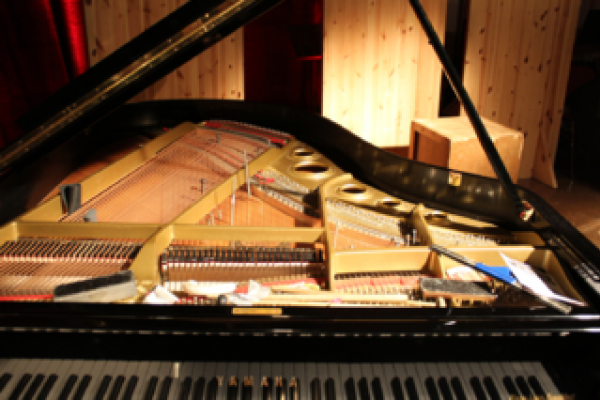Piano preparado de Phillip Zoubek