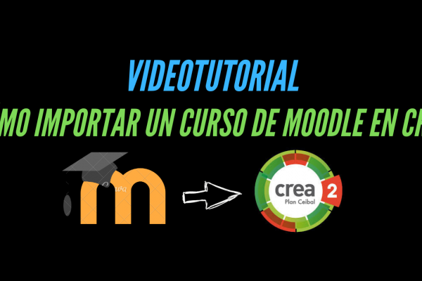 Logo de Moodle y CREA