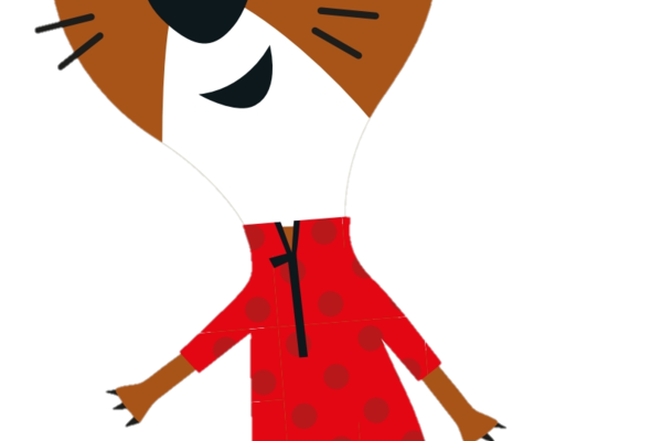 Personaje "Lobito" del Cuaderno para Hacer Matemática