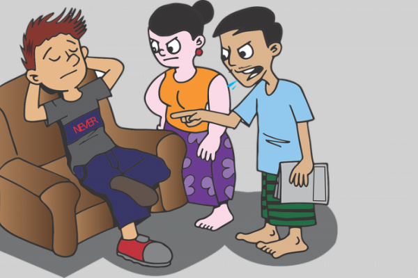 padres e hijo